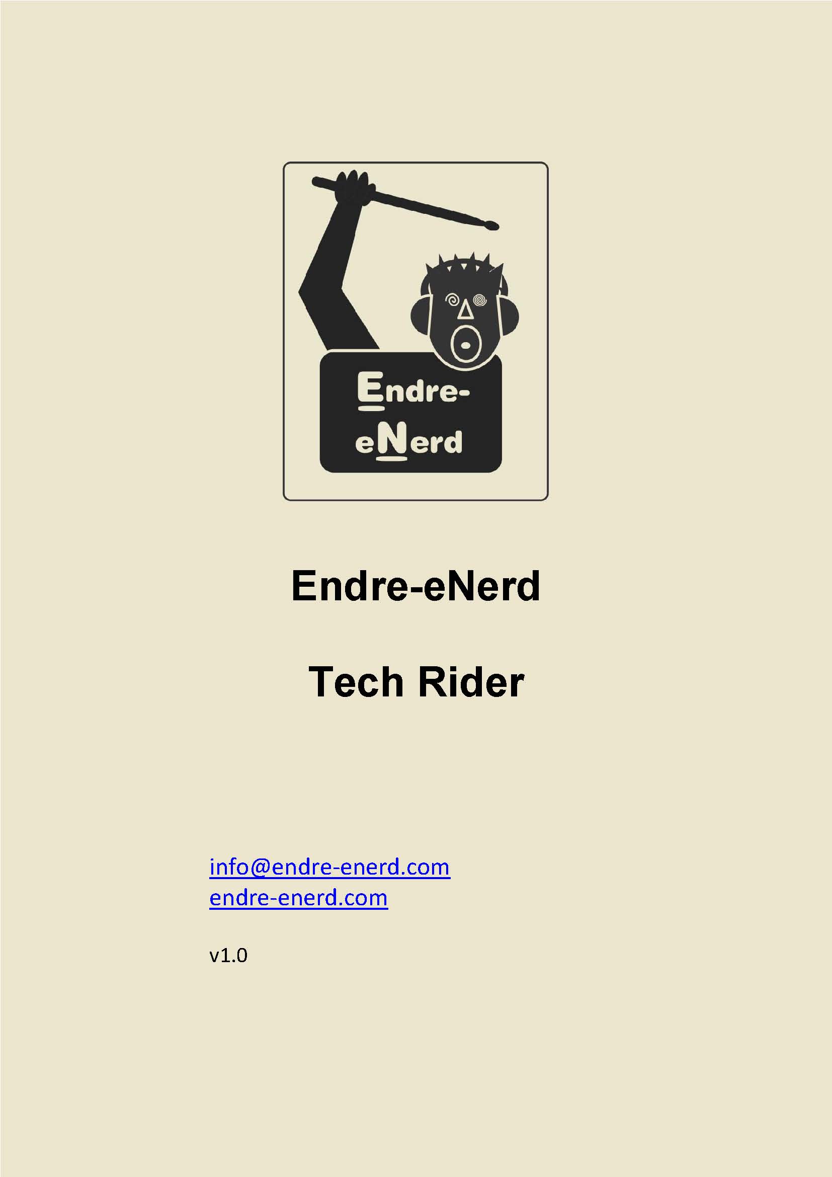 Endre-eNerd TechRider Page 1